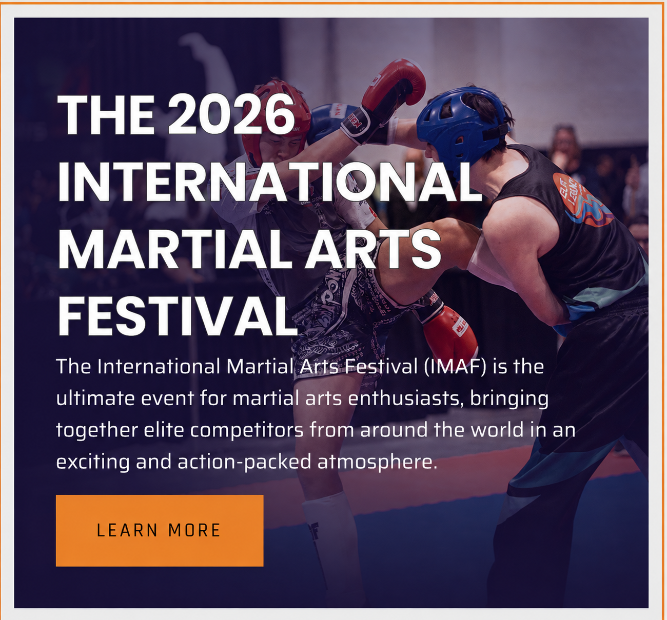 The 2026 International Martial Arts Festival